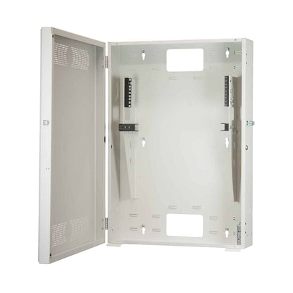 Lowell RCC Remote Consolidation Cabinet, Dual Bay Wall Mount | 36" | 3U Horizontal + 4U Vertical