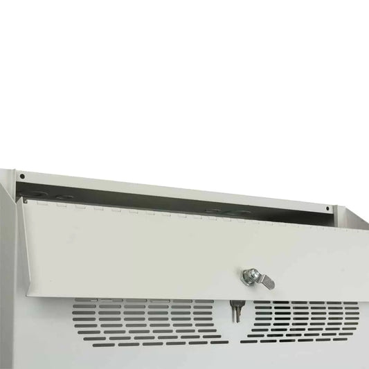 Lowell RCCD-4628 28" Low Profile Dual Bay Wall Cabinet