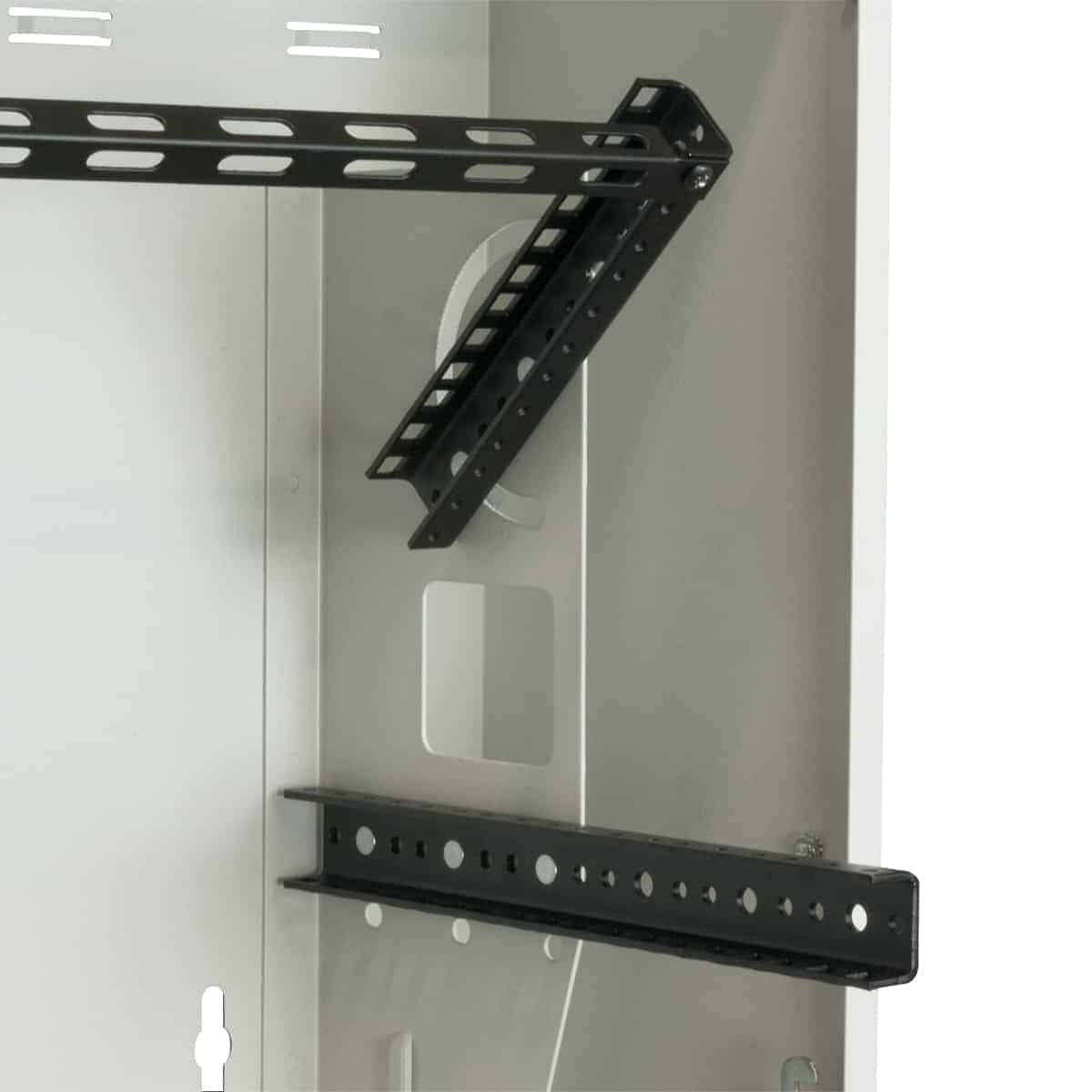 Lowell RCCD-4628 28" Low Profile Dual Bay Wall Cabinet