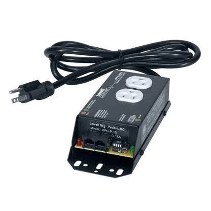 Lowell RPC-P15 Remote AC Power Control With Pass-Thru RJ45 Jacks