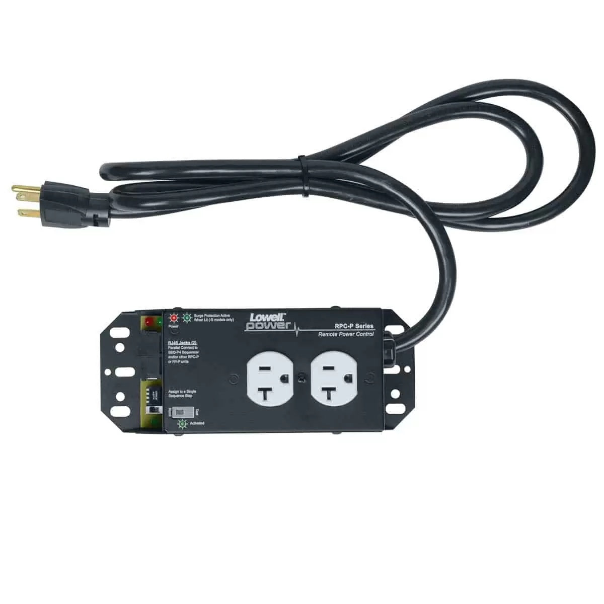 Lowell RPC-P20-SCD Remote Power Control With Surge Suppression