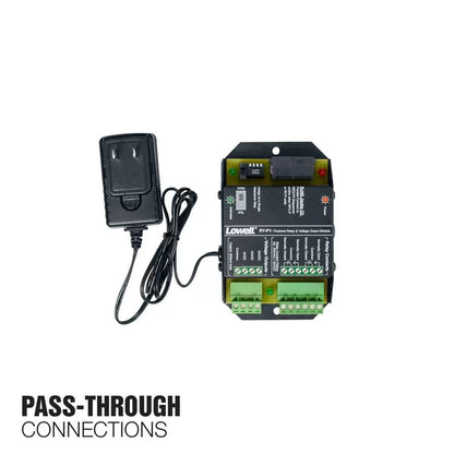 Lowell RY-P1 DPDT Relay Module With Pass-Thru RJ45 Jacks
