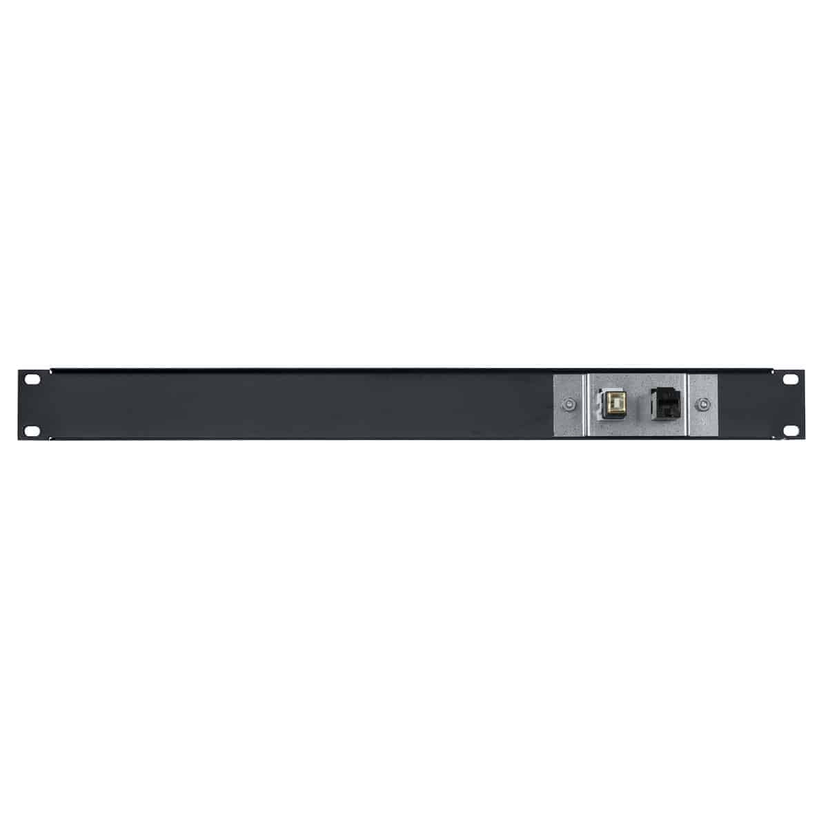Lowell SIP-1 19" 1U Rack Network Interface Panel With Pass-Through