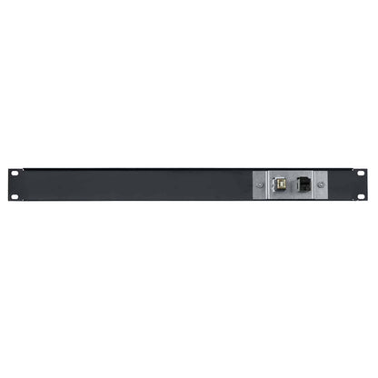 Lowell SIP-1 19" 1U Rack Network Interface Panel With Pass-Through