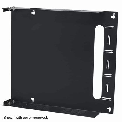 Lowell SMR Series Side Mount Networking Wall Rack 19" Steel Wall Rack | 2U