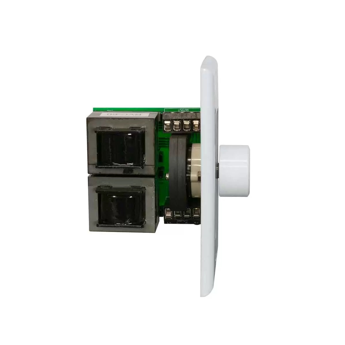 Lowell VCS8-DW Impedance-Matching Stereo Attenuator With Decorator Wall Plate