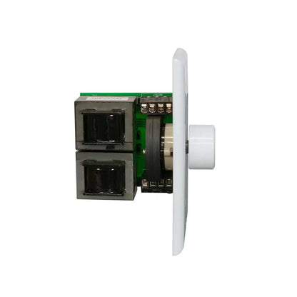 Lowell VCS8-DW Impedance-Matching Stereo Attenuator With Decorator Wall Plate