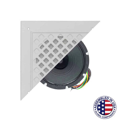 Lowell VRG-810-72 8" Vandal-Resistant Ceiling Speaker With Transformer