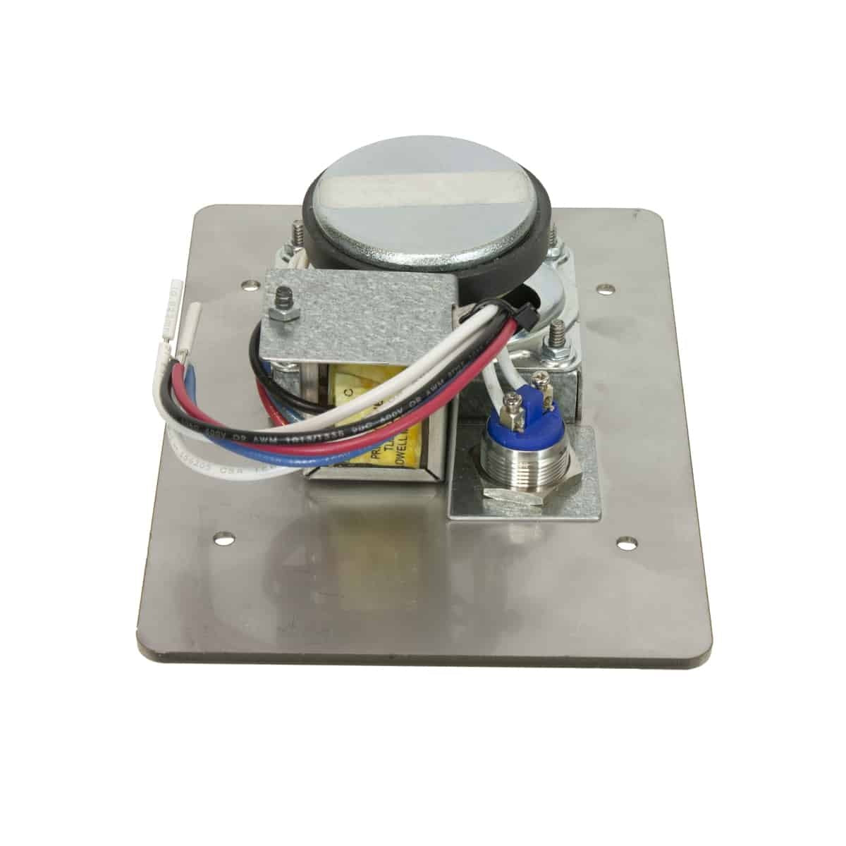 Lowell Vandal Resistant Intercom Station with Transformer & Call Switch | 3-gang