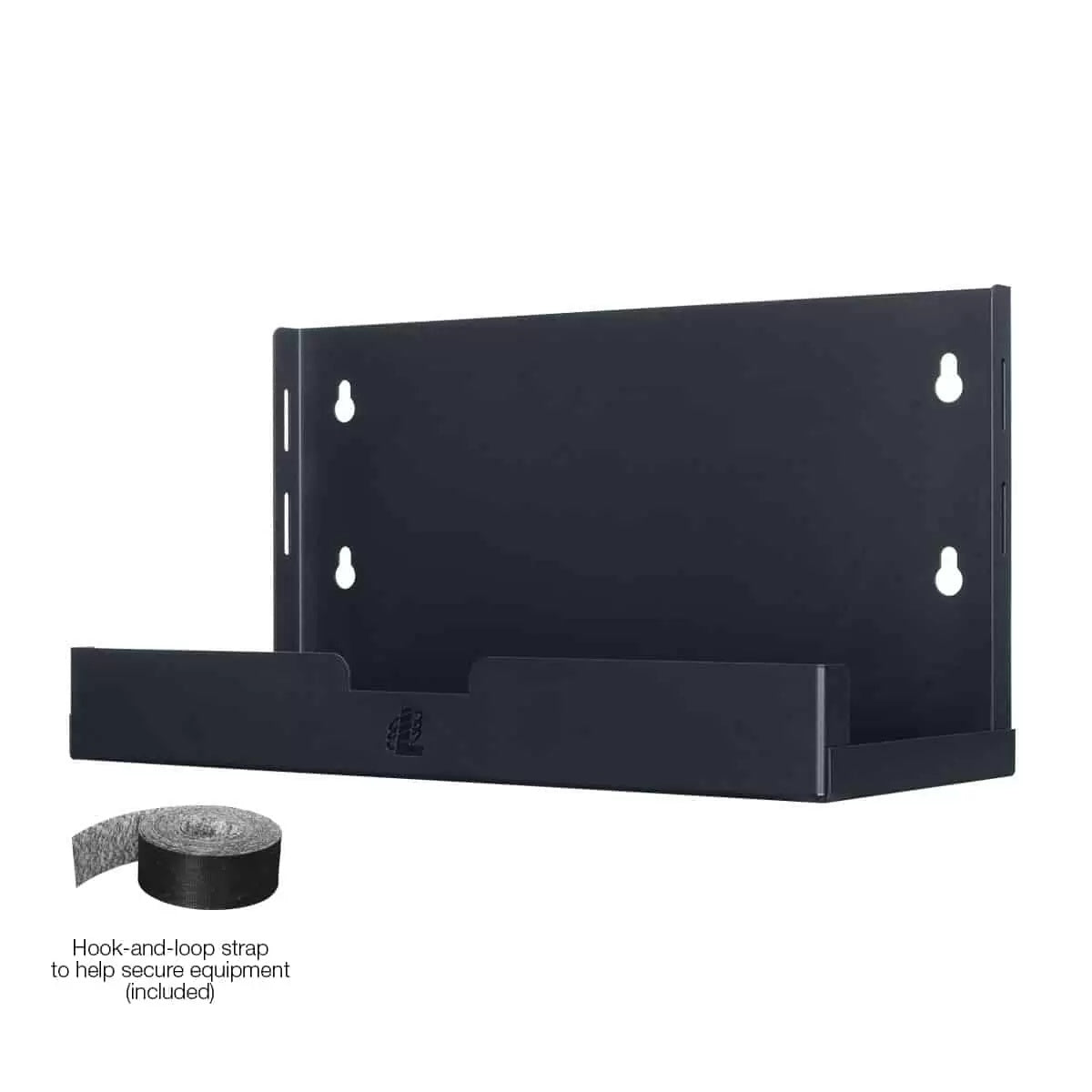 Lowell WMS Wall Shelf for CPU Steel Wall Mount CPU Shelf | 8"D