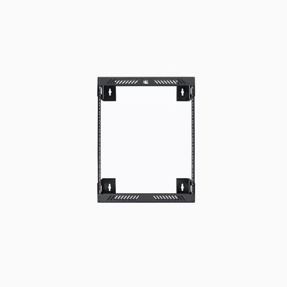 Lowell WXR Slim Wall Mount AV Rack Open-Frame Steel Rack | 12U | 12"D