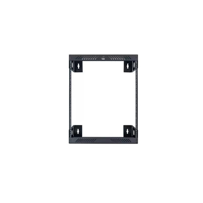 Lowell WXR Slim Wall Mount AV Rack Open-Frame Steel Rack | 12U | 18"D