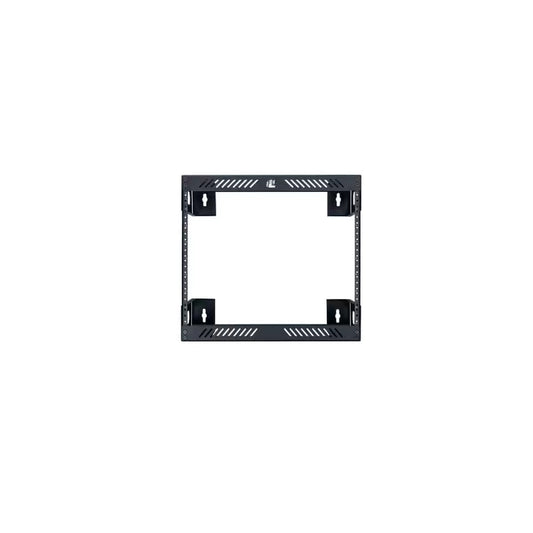 Lowell WXR Slim Wall Mount AV Rack Open-Frame Steel Rack | 8U | 12"D