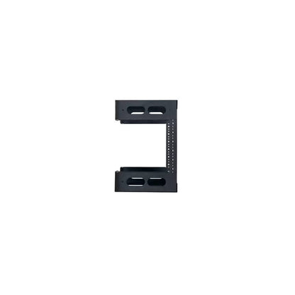 Lowell WXR Slim Wall Mount AV Rack Open-Frame Steel Rack | 8U | 12"D