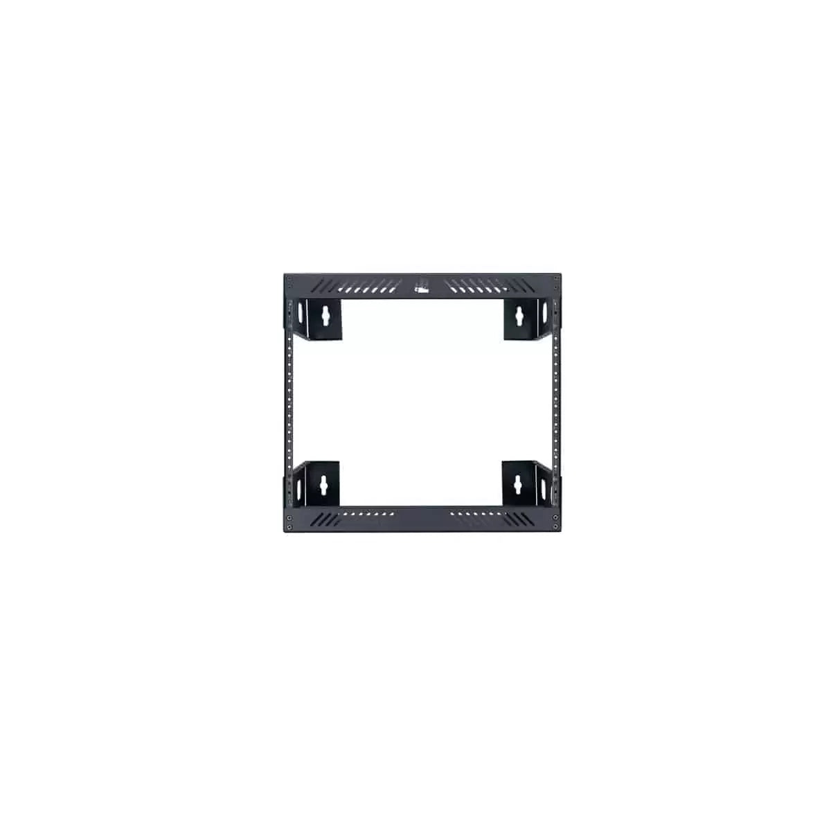 Lowell WXR Slim Wall Mount AV Rack Open-Frame Steel Rack | 8U | 18"D