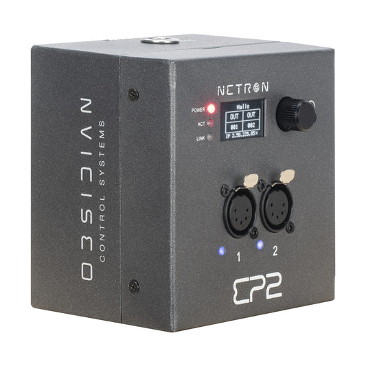 Obsidian Netron EP2 Compact Ethernet to DMX Gateway