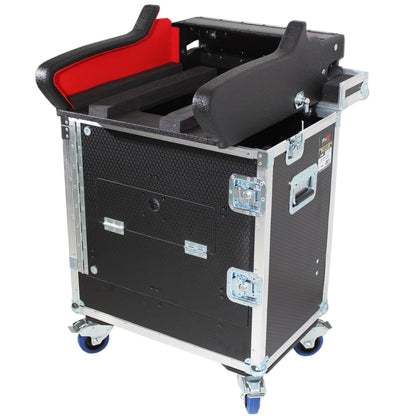 ProX Flip-Ready Hydraulic Console Case For Digital Audio Consoles | Allen & Heath DLive C1500 | Fixed