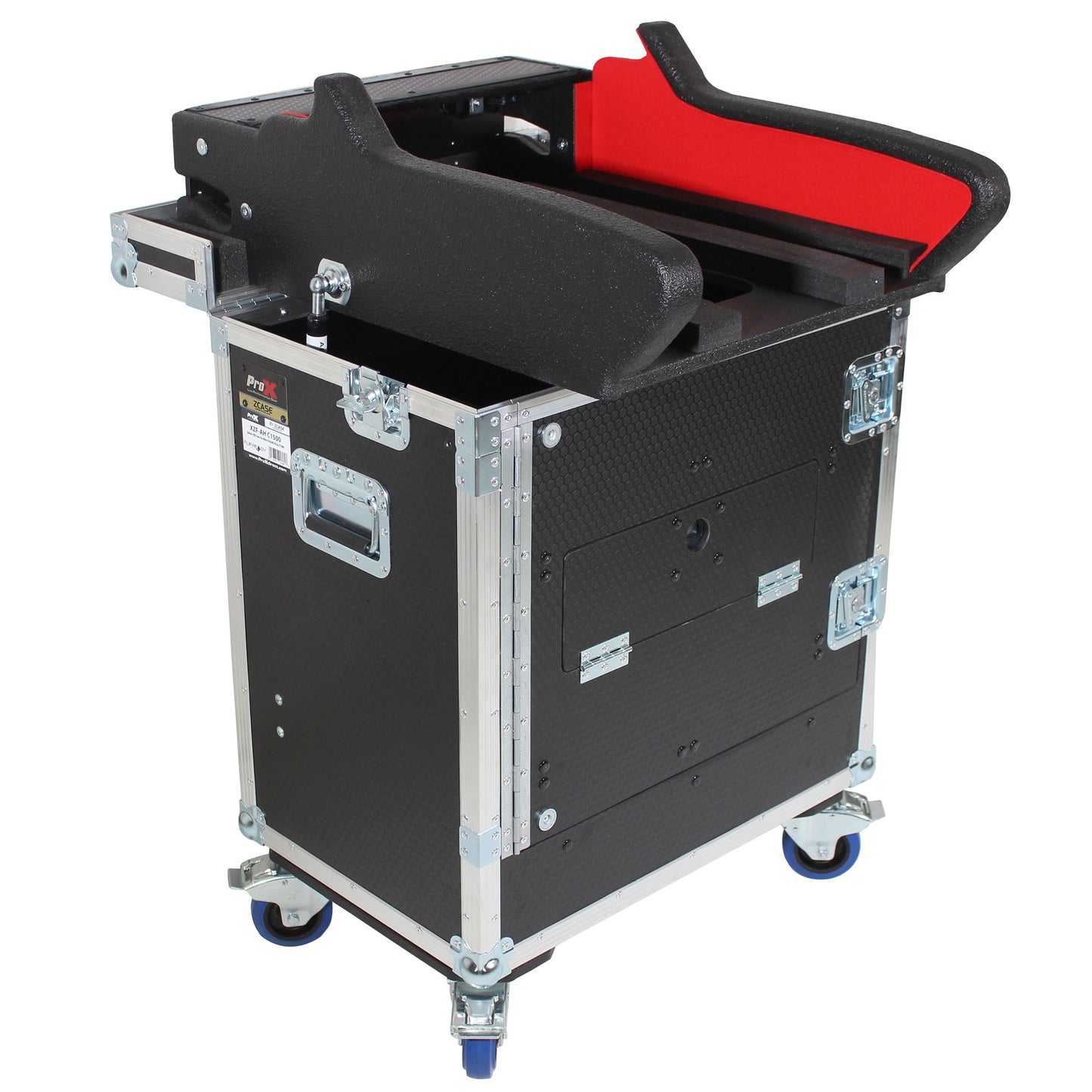 ProX Flip-Ready Hydraulic Console Case For Digital Audio Consoles | Allen & Heath DLive C1500 | Fixed