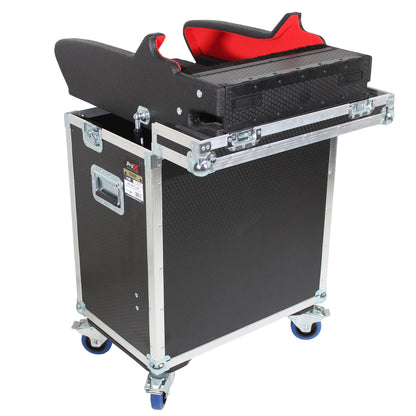 ProX Flip-Ready Hydraulic Console Case For Digital Audio Consoles | Allen & Heath DLive C1500 | Fixed