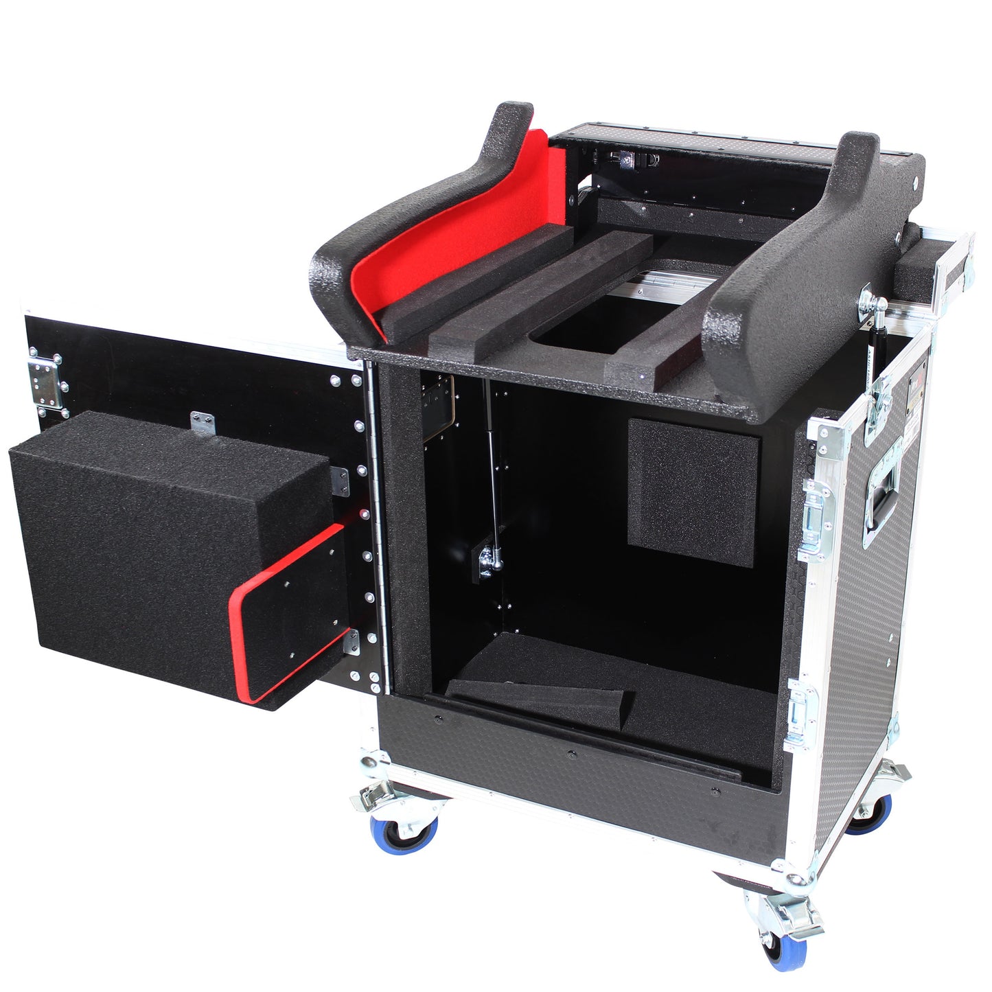ProX Flip-Ready Hydraulic Console Case For Digital Audio Consoles | Allen & Heath DLive C1500 | Fixed