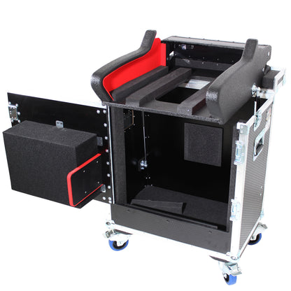 ProX Flip-Ready Hydraulic Console Case For Digital Audio Consoles | Allen & Heath DLive C1500 | Fixed