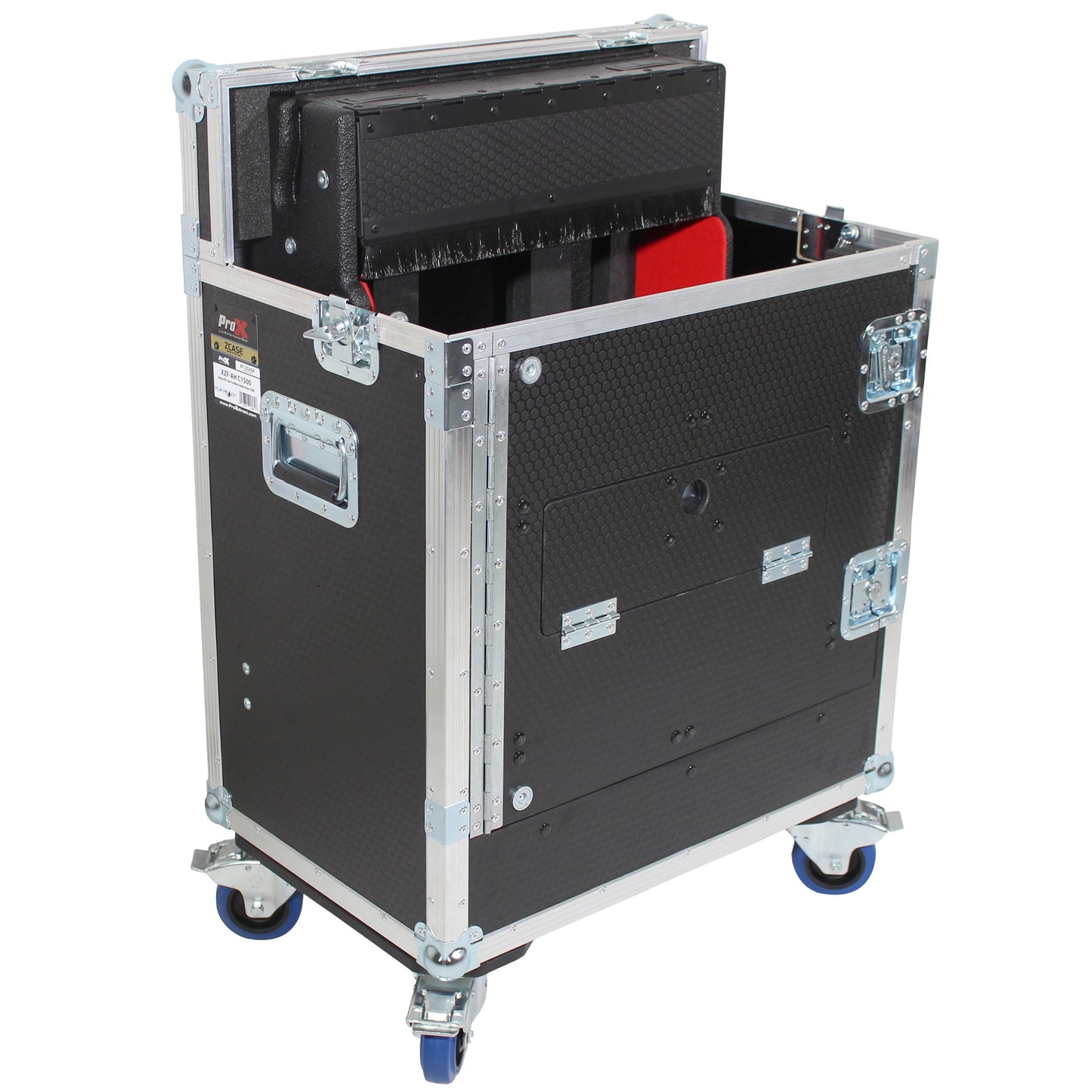 ProX Flip-Ready Hydraulic Console Case For Digital Audio Consoles | Allen & Heath DLive C1500 | Fixed