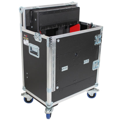 ProX Flip-Ready Hydraulic Console Case For Digital Audio Consoles | Allen & Heath DLive C1500 | Fixed