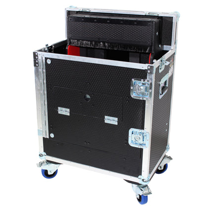 ProX Flip-Ready Hydraulic Console Case For Digital Audio Consoles | Allen & Heath DLive C1500 | Fixed