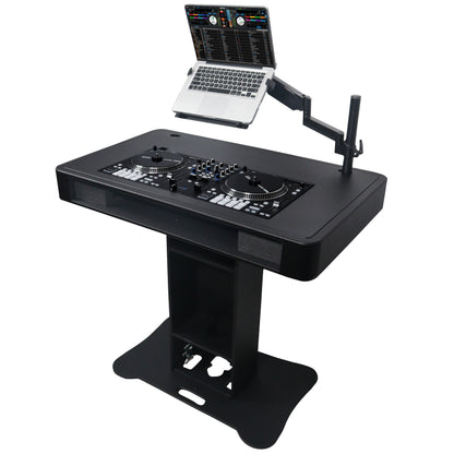 ProX Control Tower DJ Podium T-Shape Stand for Pioneer DDJ | Black | With Road Case