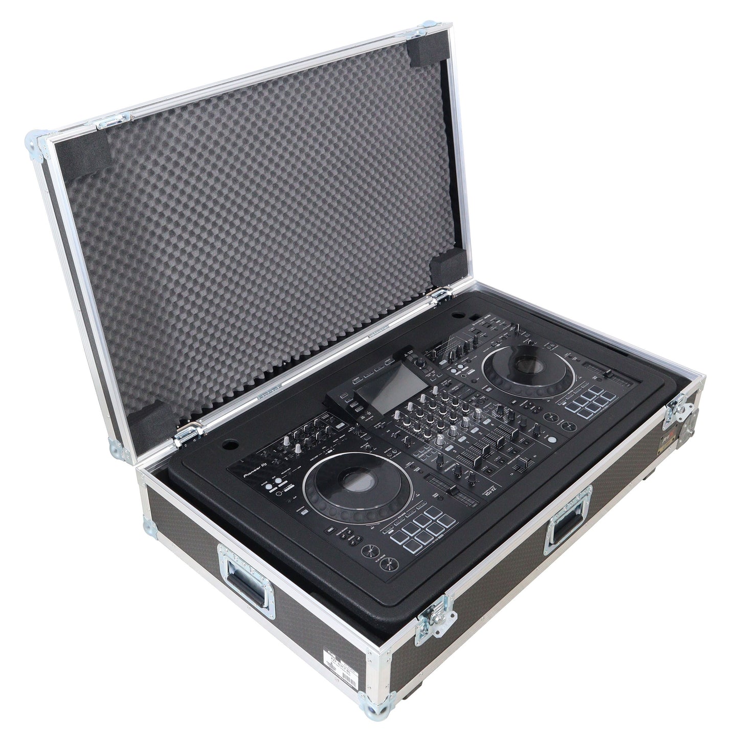 ProX Control Tower DJ Podium T-Shape Stand for Pioneer DDJ | Black | With Road Case