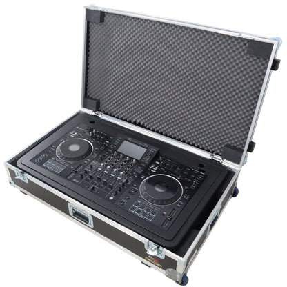ProX Control Tower DJ Podium T-Shape Stand for Pioneer DDJ | Black | With Road Case