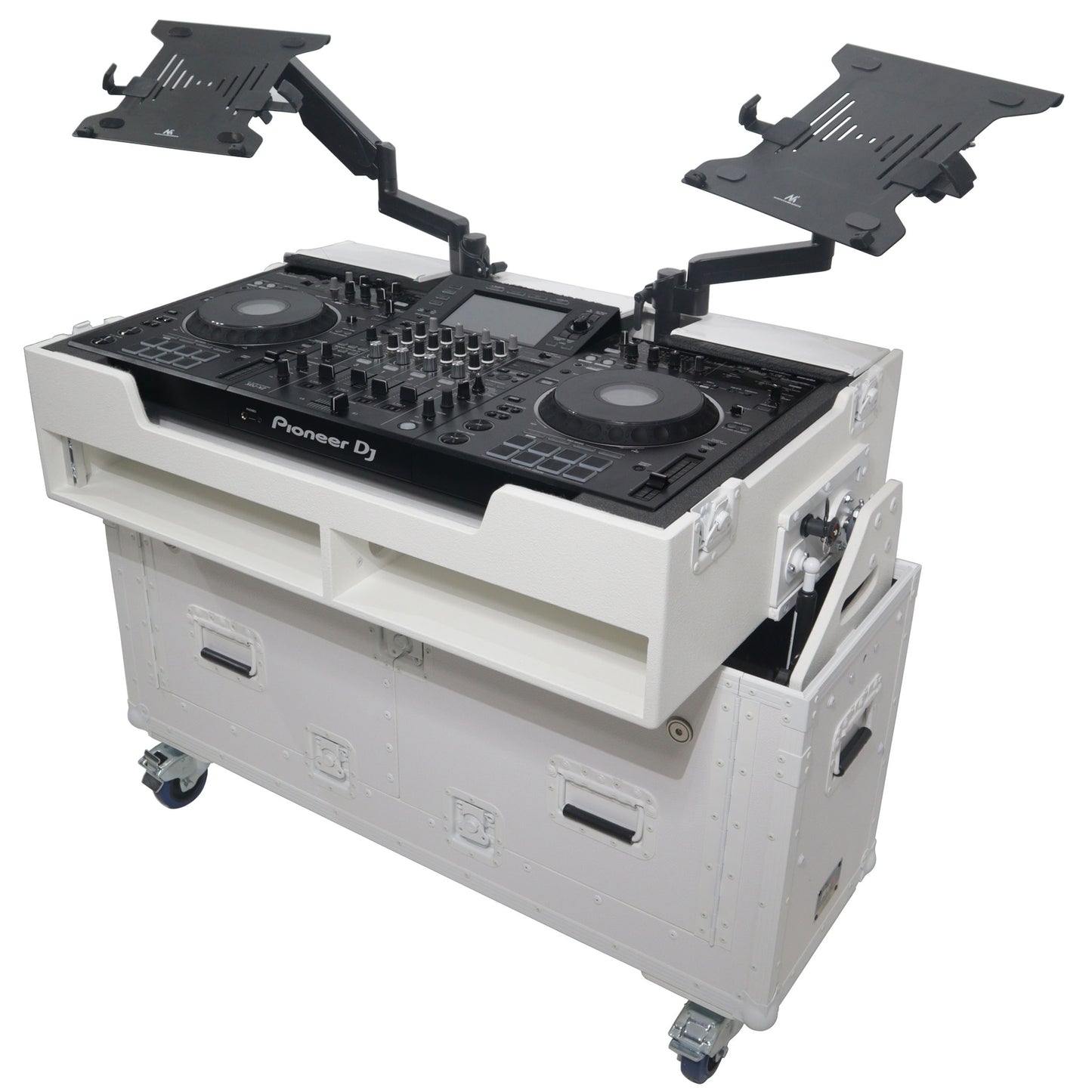 ProX Flip-Ready Hydraulic Console Case For Digital Audio Consoles | Pioneer DDJ-REV7/XDJ-XZ/DDJ-1000/SZ2/SX3 | Fixed