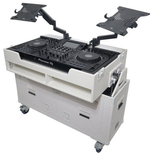 ProX Flip-Ready Hydraulic Console Case For Digital Audio Consoles | Pioneer DDJ-REV7/XDJ-XZ/DDJ-1000/SZ2/SX3 | Fixed
