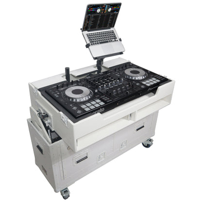 ProX Flip-Ready Hydraulic Console Case For Digital Audio Consoles | Pioneer DDJ-REV7/XDJ-XZ/DDJ-1000/SZ2/SX3 | Fixed