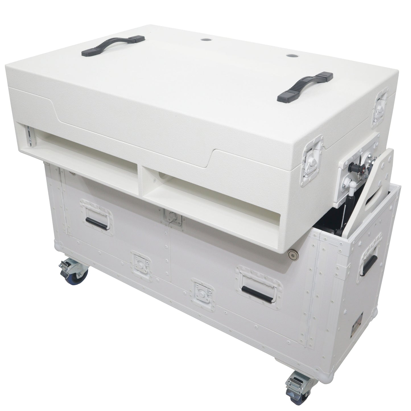 ProX Flip-Ready Hydraulic Console Case For Digital Audio Consoles | Pioneer DDJ-REV7/XDJ-XZ/DDJ-1000/SZ2/SX3 | Fixed