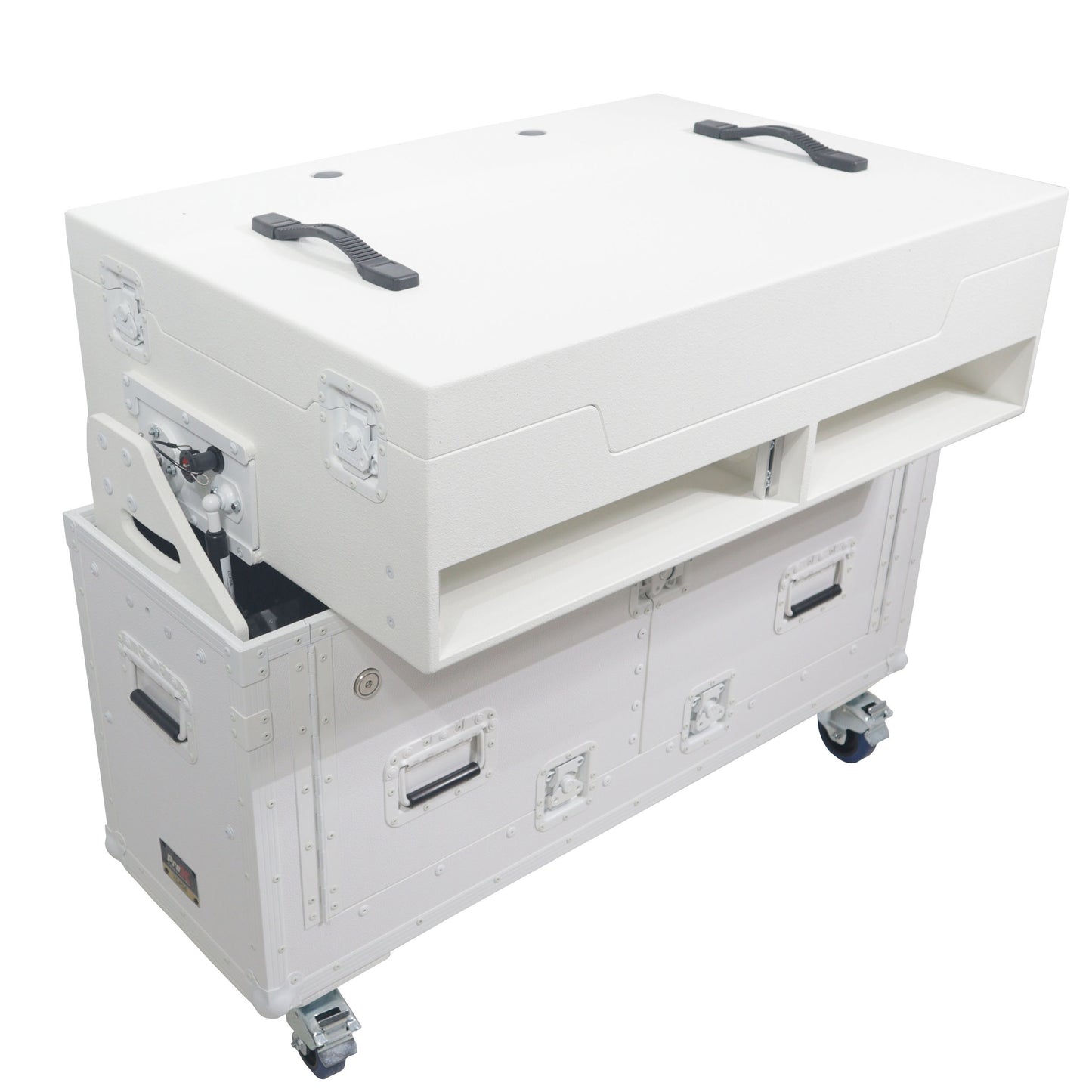 ProX Flip-Ready Hydraulic Console Case For Digital Audio Consoles | Pioneer DDJ-REV7/XDJ-XZ/DDJ-1000/SZ2/SX3 | Fixed