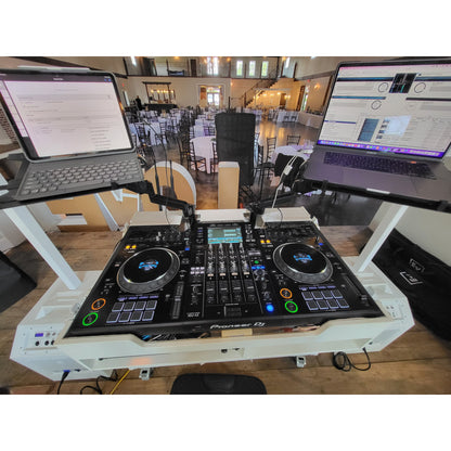 ProX Flip-Ready Hydraulic Console Case For Digital Audio Consoles | Pioneer DDJ-REV7/XDJ-XZ/DDJ-1000/SZ2/SX3 | Fixed