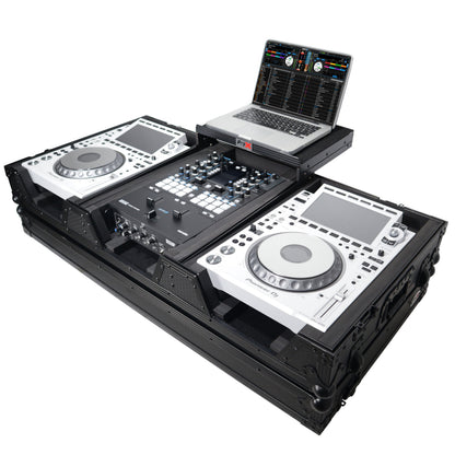 ProX XS-CDM3000WLTBL DJ Coffin Case for Pioneer CDJ-3000 and DJM-900NXS2