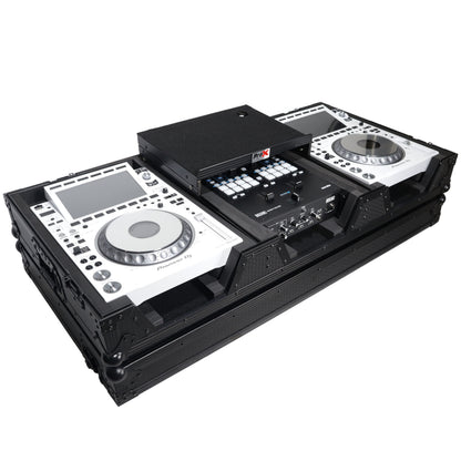 ProX XS-CDM3000WLTBL DJ Coffin Case for Pioneer CDJ-3000 and DJM-900NXS2