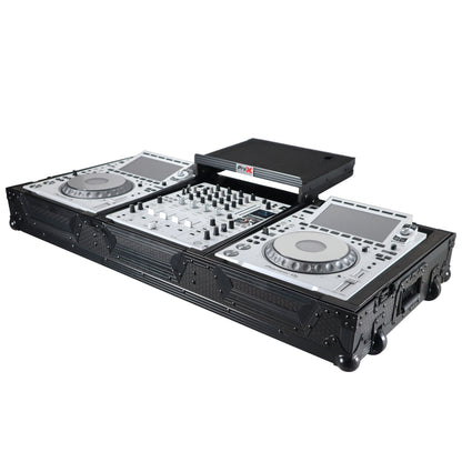 ProX XS-CDM3000WLTBL DJ Coffin Case for Pioneer CDJ-3000 and DJM-900NXS2