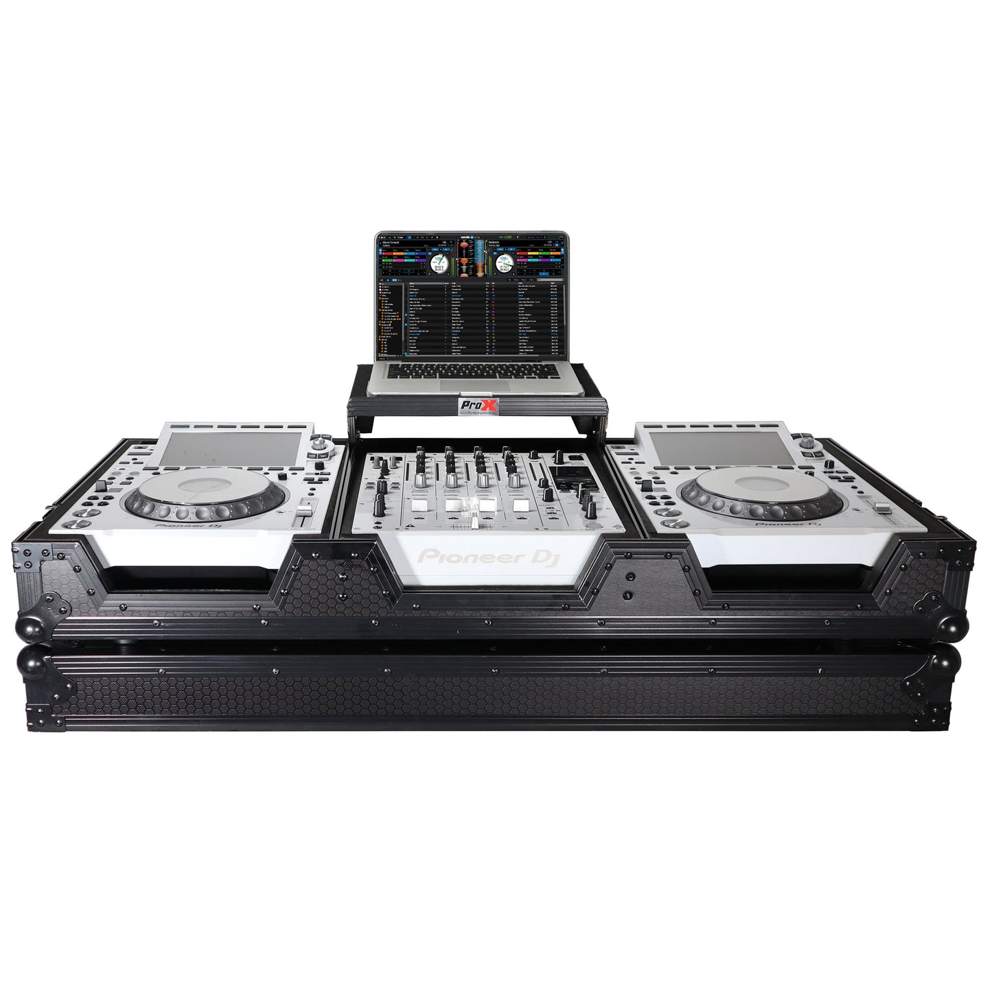 ProX XS-CDM3000WLTBL DJ Coffin Case for Pioneer CDJ-3000 and DJM-900NXS2