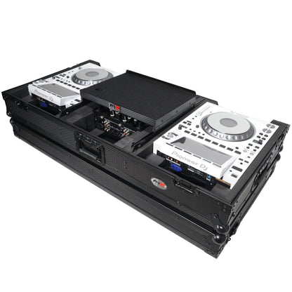 ProX XS-CDM3000WLTBL DJ Coffin Case for Pioneer CDJ-3000 and DJM-900NXS2