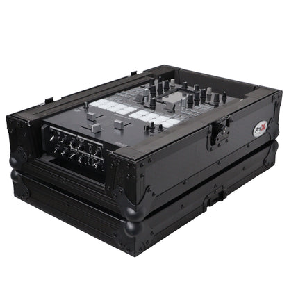 ProX ATA Flight Case for DJ Mixers Universal Road Case | Black | Without Laptop Shelf
