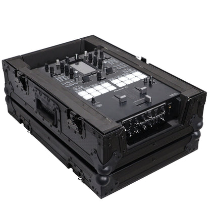 ProX ATA Flight Case for DJ Mixers Universal Road Case | Black | Without Laptop Shelf