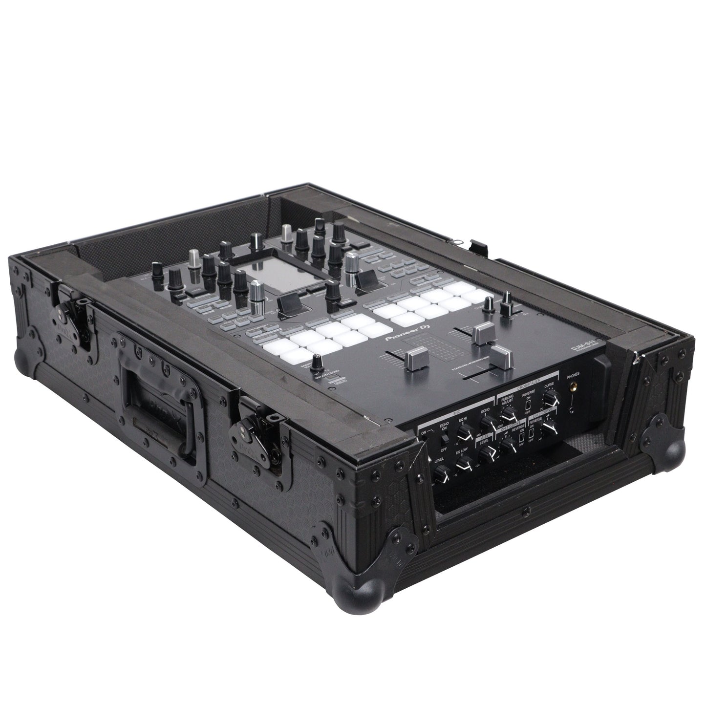 ProX ATA Flight Case for DJ Mixers Universal Road Case | Black | Without Laptop Shelf