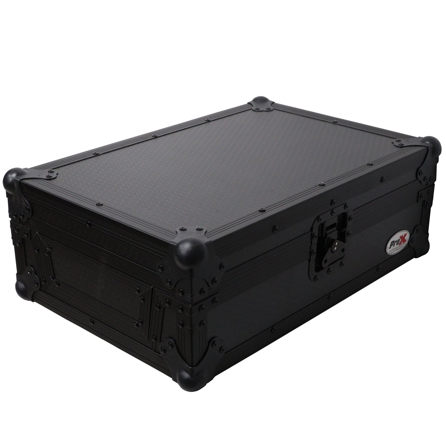 ProX ATA Flight Case for DJ Mixers Universal Road Case | Black | Without Laptop Shelf