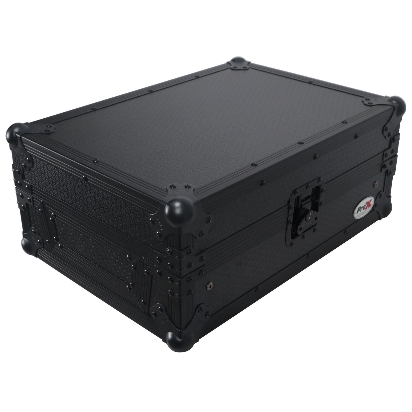 ProX ATA Flight Case for DJ Mixers Universal Road Case | Black | With Laptop Shelf