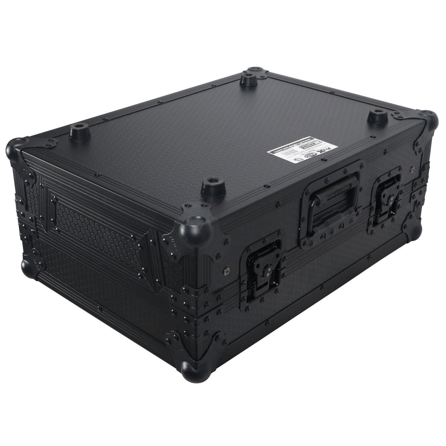 ProX ATA Flight Case for DJ Mixers Universal Road Case | Black | With Laptop Shelf