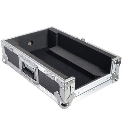 ProX ATA Flight Case for Pioneer DJM-S7 Mixer Gig-Ready Road Case | Without Laptop Shelf | Silver/Black