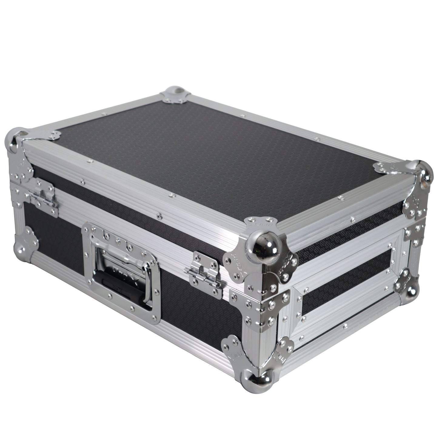 ProX ATA Flight Case for Pioneer DJM-S7 Mixer Gig-Ready Road Case | Without Laptop Shelf | Silver/Black
